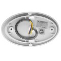 Globostar® 93070 led φωτιστικό τοίχου αρχιτεκτονικού φωτισμού up down λευκό αδιάβροχο ip65 10 watt 30° 1400lm 230v cree θερμό λευκό μ15.1 x π9.3 x υ14.5cm