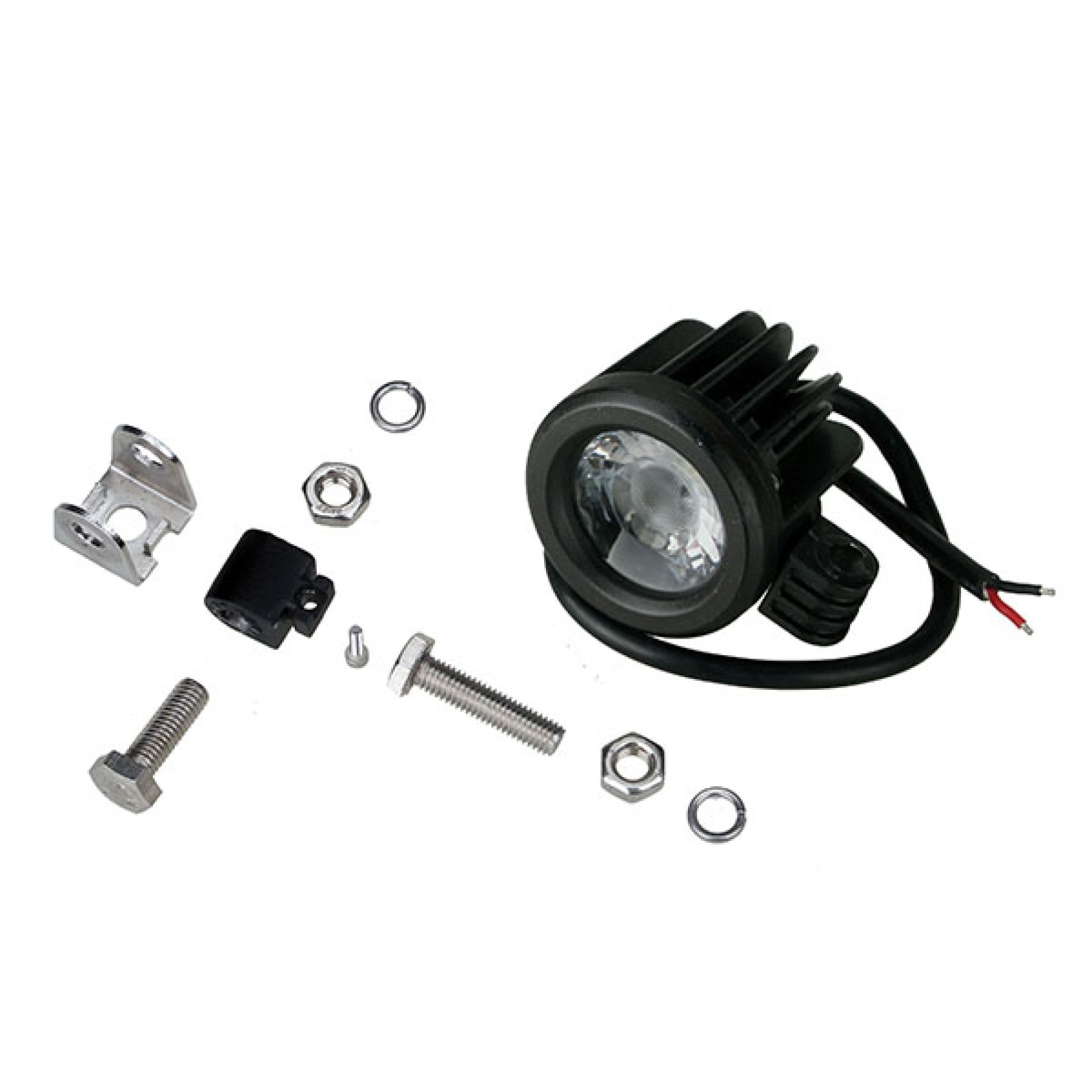 προβολεας εργασιας  working lamps flood 10-32v 10w 800lm cree led στρογγυλος (57 x 57 x 57 mm) m-tech -1τεμ