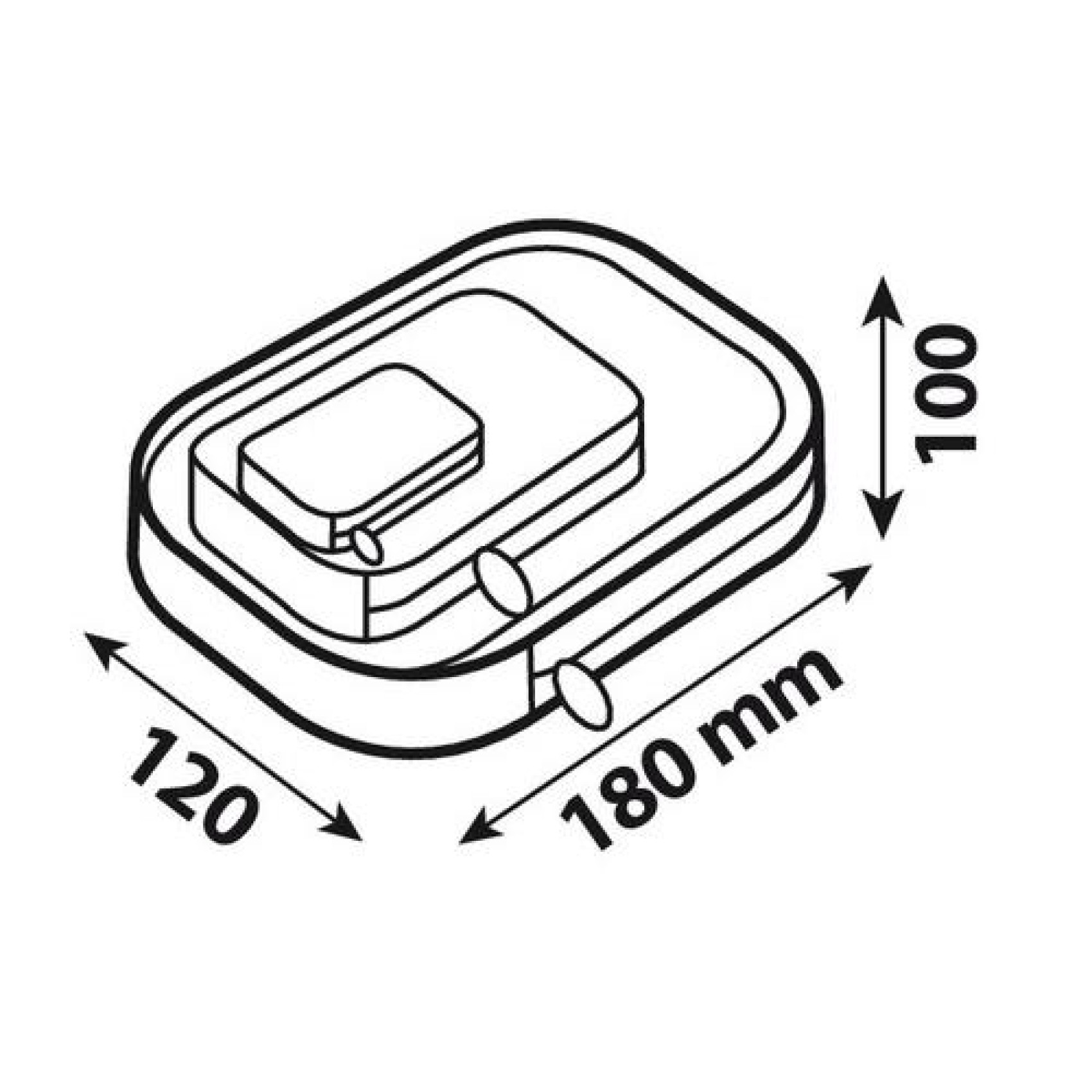 ΤΣΑΝΤΑΚΙ ΠΟΔΙΟΥ ΓΙΑ ΟΔΗΓΟ ΜΗΧΑΝΗΣ T-MAXTER LEG-PACK  (180 Χ 120 Χ 100 mm)