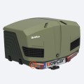 μπαγκαζιερα κοτσαδορου 400 lt towbox v3 camper green (πρασινο) με led φαναρια