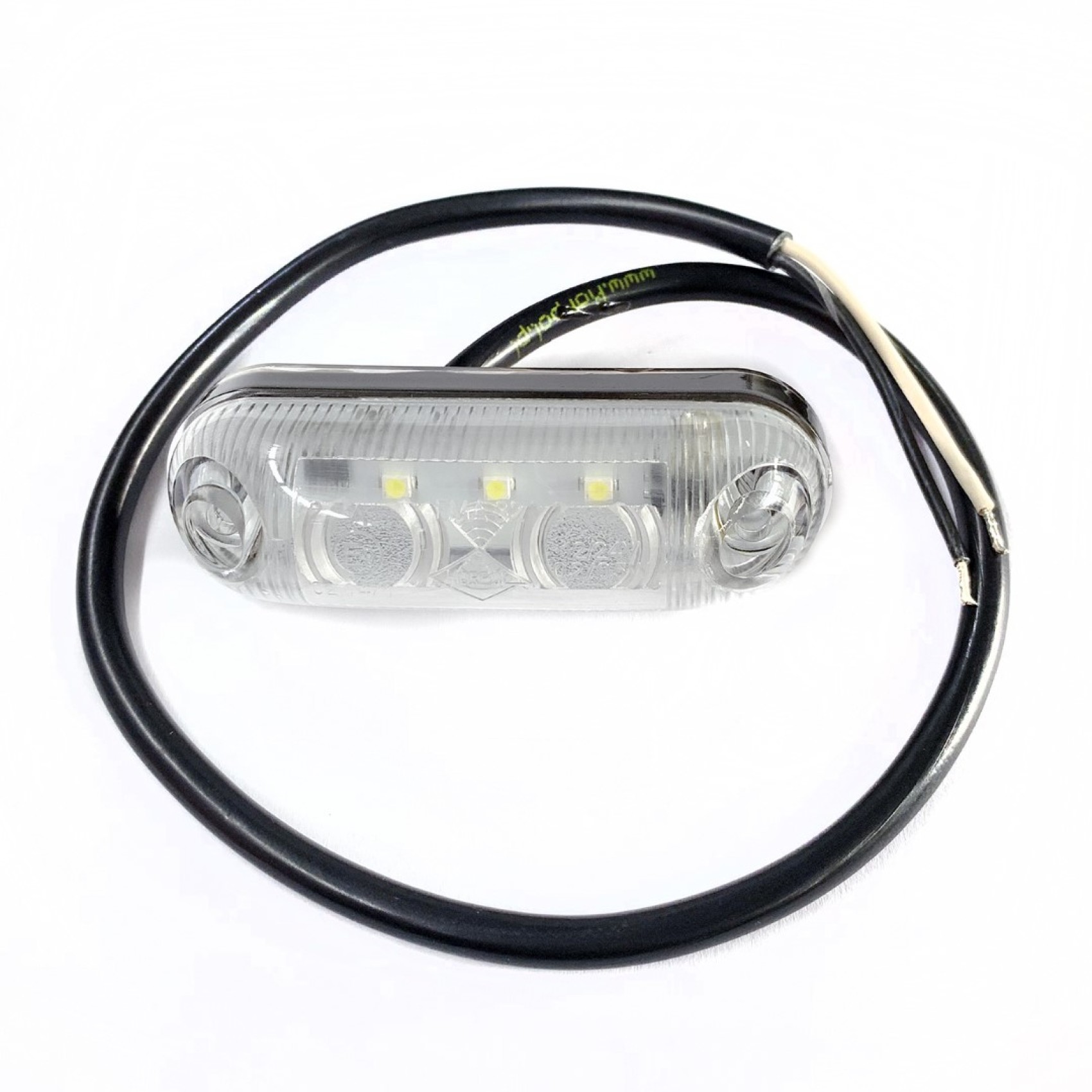 ΦΩΣ ΟΓΚΟΥ LD370 12/24V 3LED ΛΕΥΚΟ 8 x 2,5 -1ΤΕΜ.