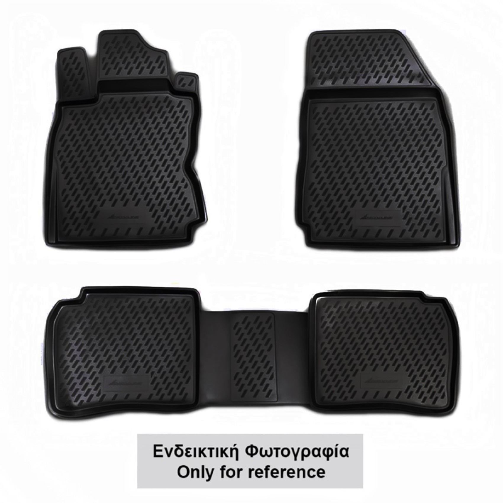 CITROEN C4 5D 2004-2010 ΜΑΡΚΕ ΠΑΤΑΚΙΑ ΣΕ ΣΚΑΦΗ TPE ΛΑΣΤΙΧΟ ΣΕ ΜΑΥΡΟ ΧΡΩΜΑ NOVLINE - 4 ΤΕΜ.