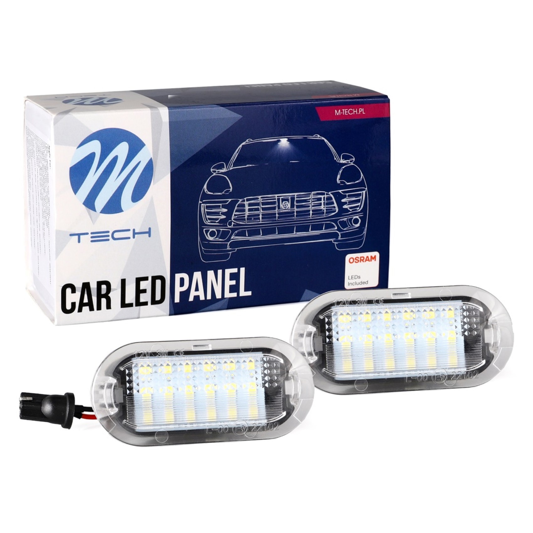 VW ΦΩΤΑ ΑΝΑΓΝΩΣΗΣ 18 LED - 2 ΤΕΜ.