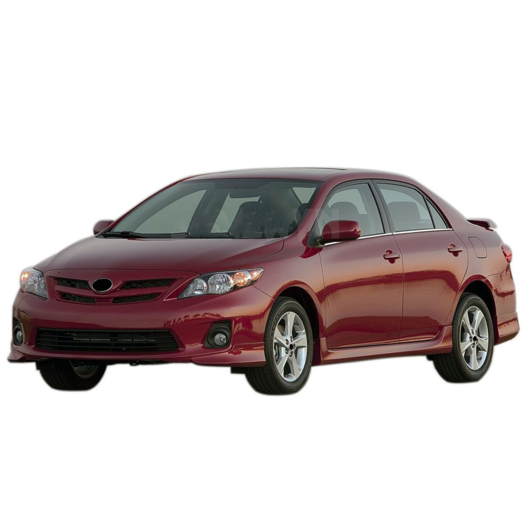 Toyota corolla sedan 2007-2013 trim παραθυρων ανοξειδωτο ατσαλι χρωμιο - 4 τεμ.