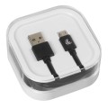 ΚΑΛΩΔΙΟ ΦΟΡΤΙΣΗΣ ΚΑΙ ΣΥΓΧΡΟΝΙΣΜΟΥ MICRO USB 200cm ΜΑΥΡΟ ESSENTIALS LAMPA - 1 ΤΕΜ.