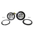 φωτα ημερας drl 12/24v 11,16w 8xsmd led 800lm drl 510hp στρογγυλοι 70mm 2τεμ