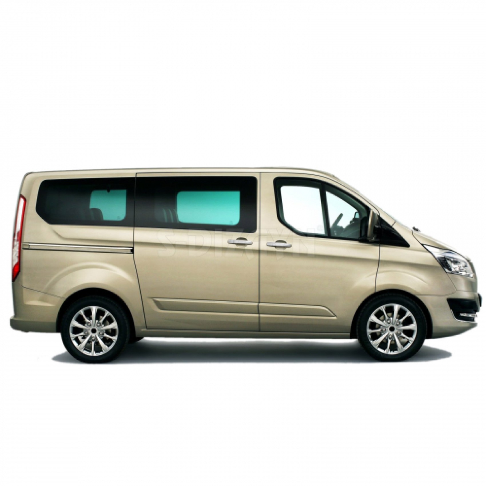 FORD TOURNEO CUSTOM 2012  ΧΕΡΟΥΛΙΑ ΠΟΡΤΑΣ ΧΡΩΜΙΟ ΜΕΤΑΛΛΙΚΑ 7ΤΕΜ ΓΙΑ 3 ΠΟΡΤΕΣ (ΜΕ ΚΑΛΥΜΜΑ ΚΛΕΙΔΑΡΙΑΣ)