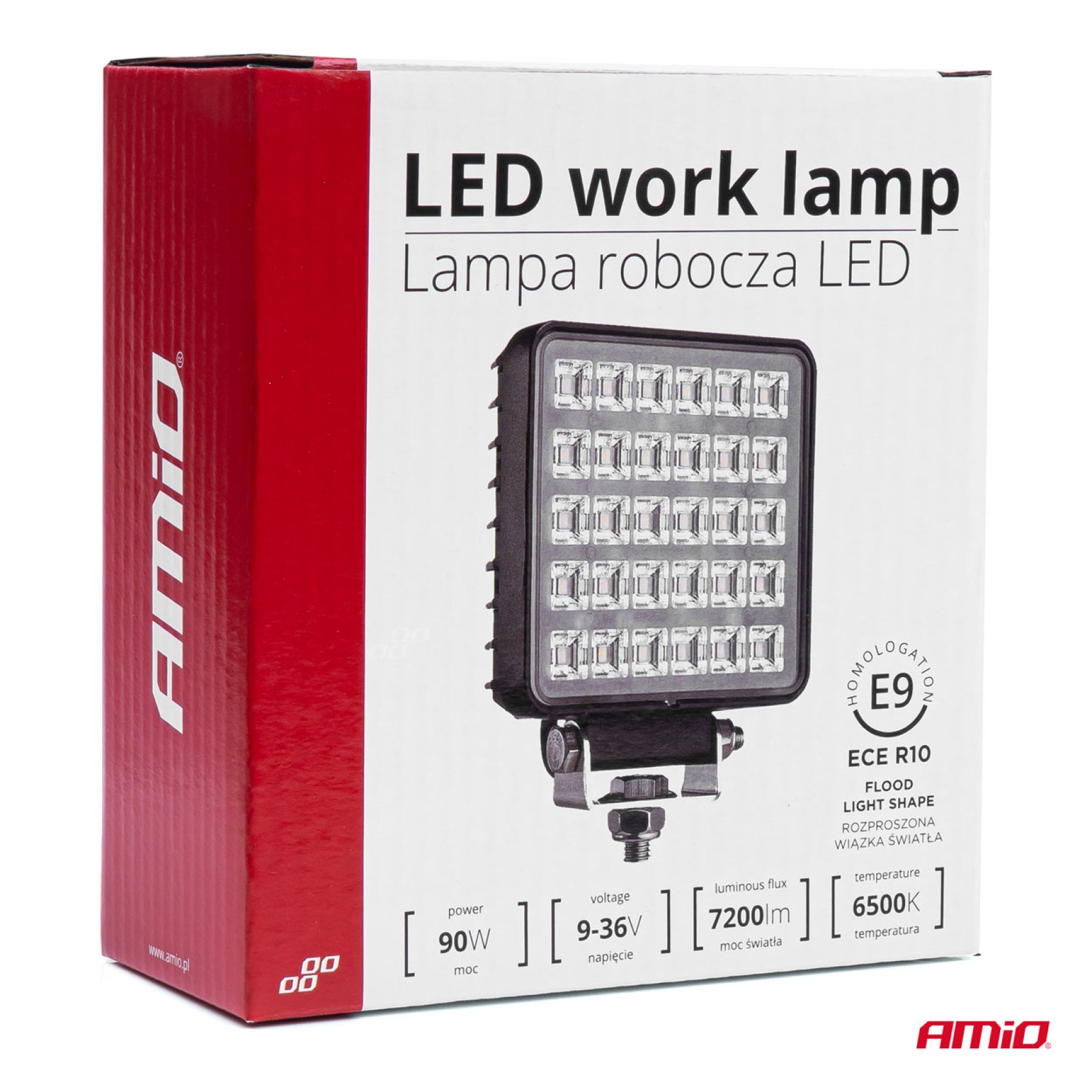 ΠΡΟΒΟΛΕΑΣ ΕΡΓΑΣΙΑΣ WORKING LAMP 30xSMD 90W 9-36V 110x110x42mm AWL34 ΑMiO - 1 TEM.