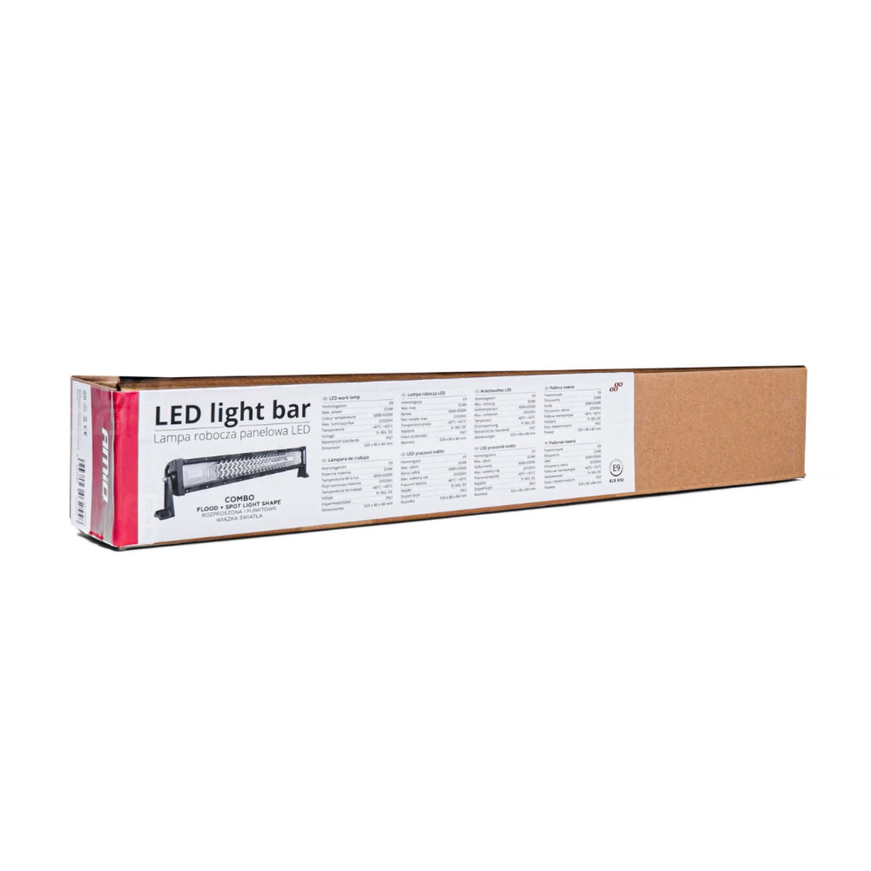 ΠΡΟΒΟΛΕΑΣ ΕΡΓΑΣΙΑΣ LIGHT BAR 9-36V 324W 4.320lm 108xSMD LED 520x80x84mm ΜΠΑΡΑ LED AWL44  ΑMiO - 1 TEM.