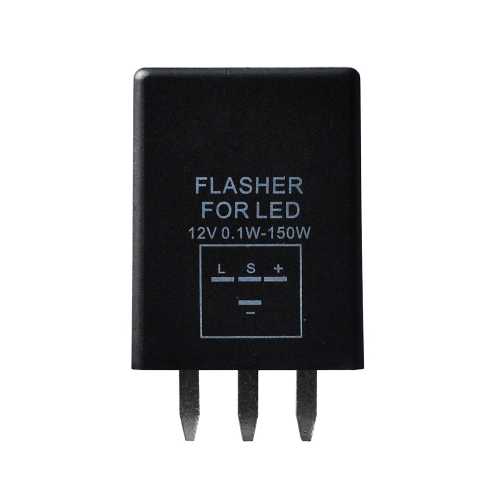 Led flasher (φλασιερα) 12v 0,1-150w 4 επαφων (l -)  mtech - 1 τεμ.