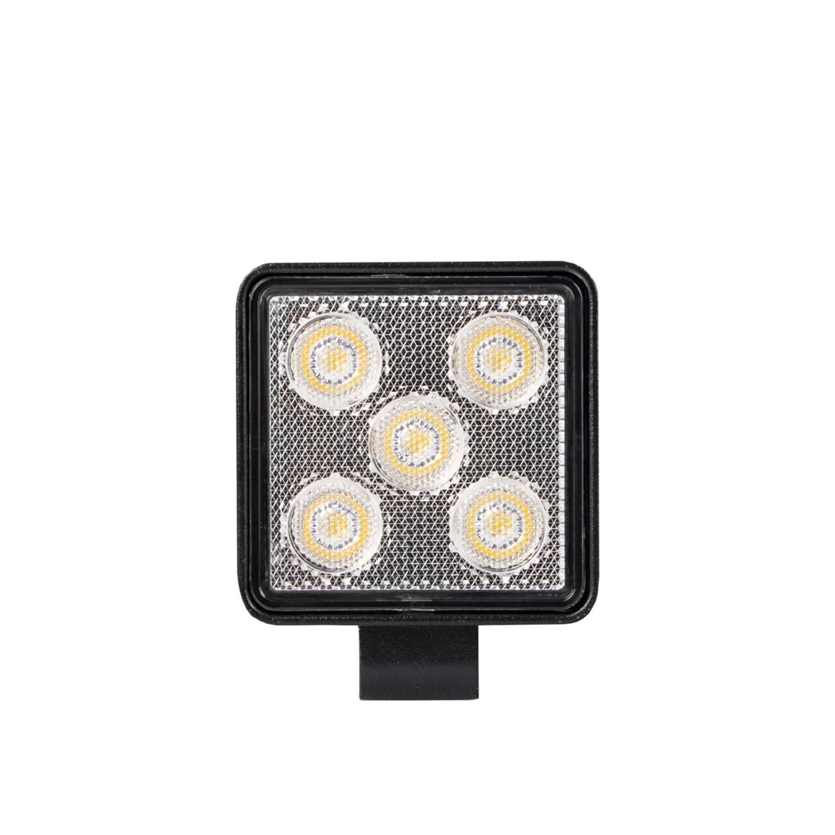 προβολεας εργασιας work light 12/24v 5.700k 5x1,5w max750lm flood 73x97mm για οπισθοπορεια τετραγωνος m-tech - 1 τεμ.