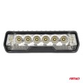 προβολεας οδηγησης στρογγυλος led pro ip67 7200lm 10-30v - 54w - 6000k - 12 led - 140x140x61mm αμιο - 1 τεμ.