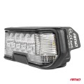 προβολεας οδηγησης στρογγυλος led pro ip67 7200lm 10-30v - 54w - 6000k - 12 led - 140x140x61mm αμιο - 1 τεμ.