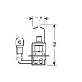 H3 BLU-XE  12V/55W 42mm 4.150Κ