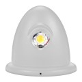 Globostar® 93070 led φωτιστικό τοίχου αρχιτεκτονικού φωτισμού up down λευκό αδιάβροχο ip65 10 watt 30° 1400lm 230v cree θερμό λευκό μ15.1 x π9.3 x υ14.5cm