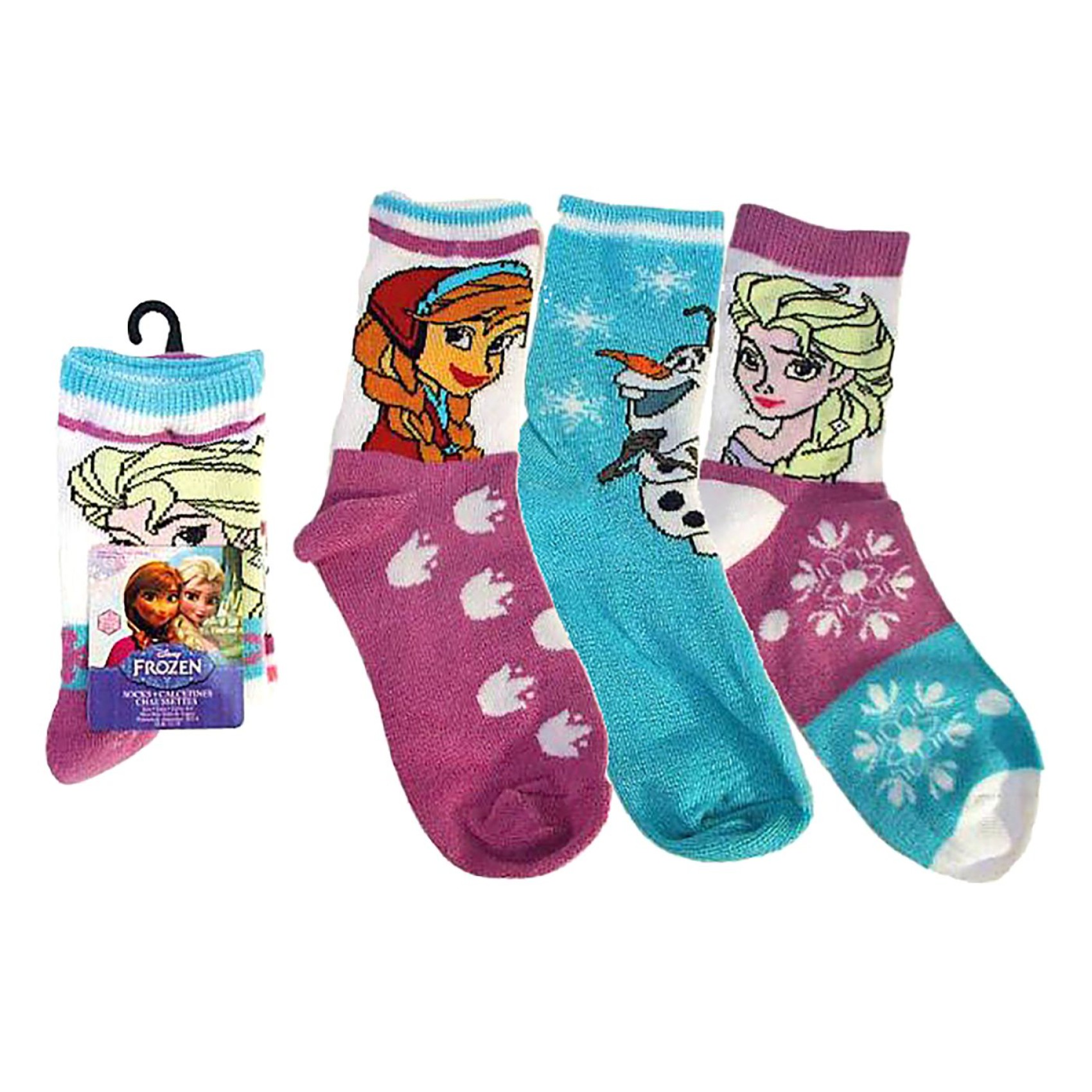 καλτσες ημικοντες frozen σετ=3 ζευγαρια 1 size (no:32-35) disney 701570623513