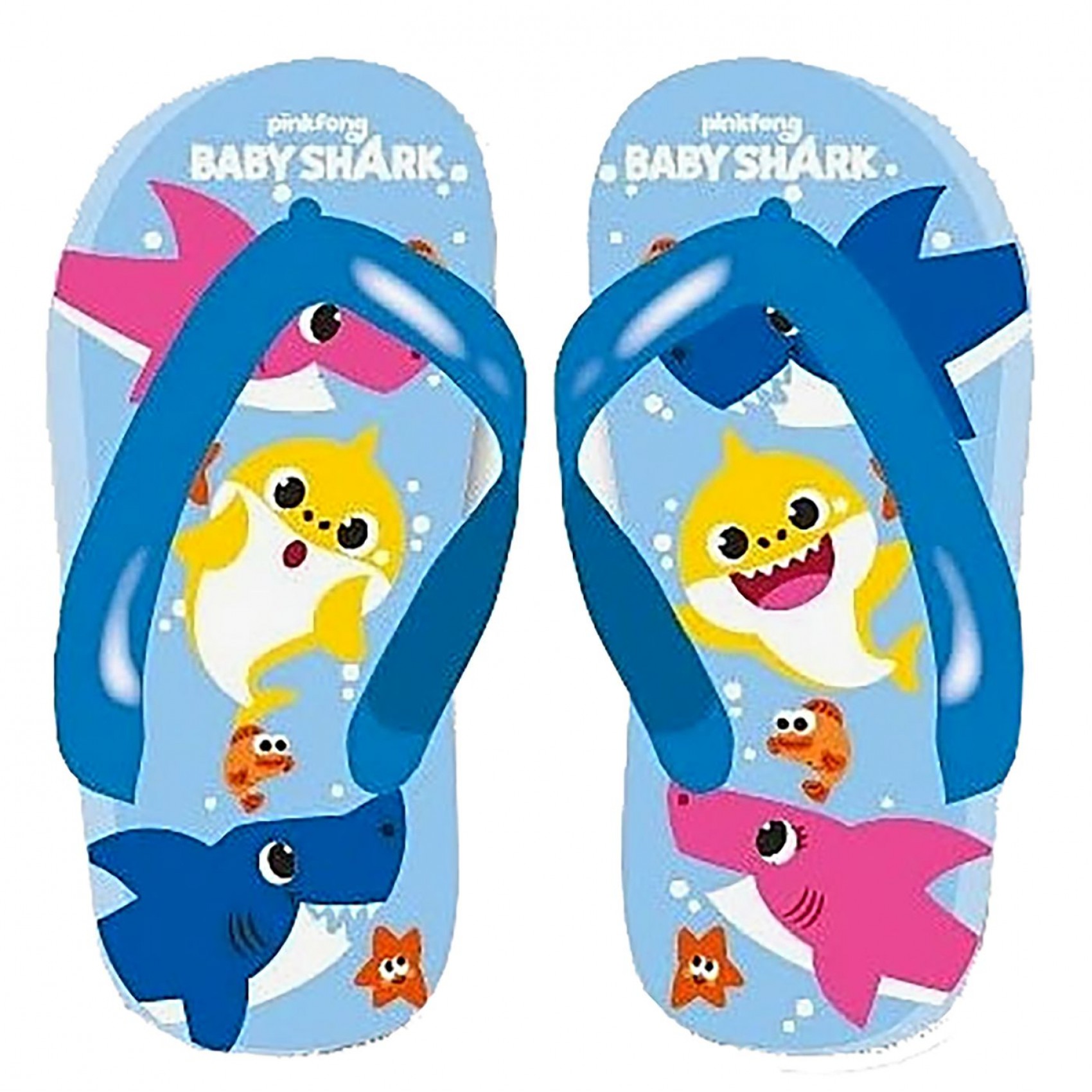 σαγιοναρες παιδικες unisex baby shark 4 ζευγ (23-25)   4 ζευγ (26-27)   4 ζευγ (28-30) summertiempo 87253