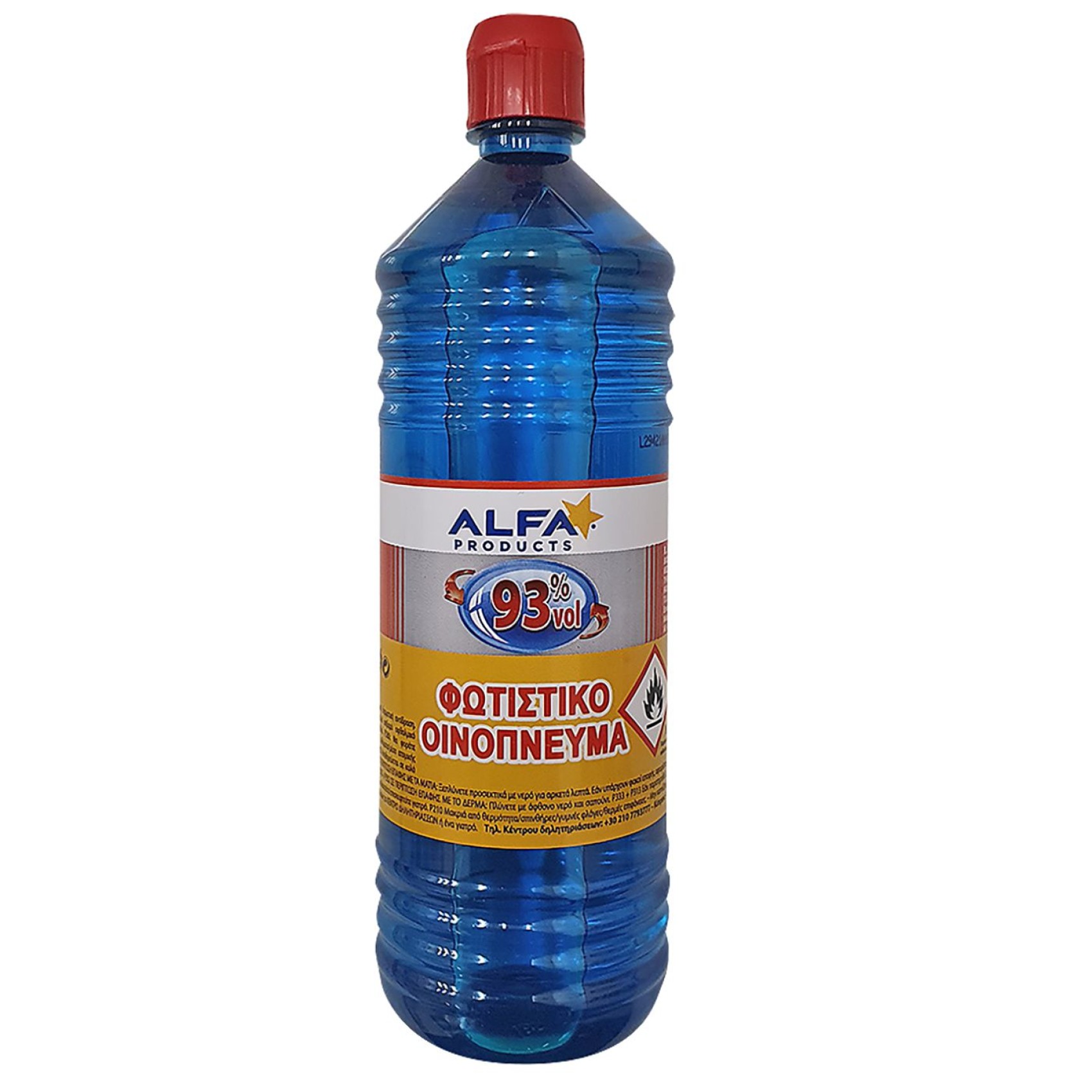 φωτιστικο οινοπνευμα 425ml alfa